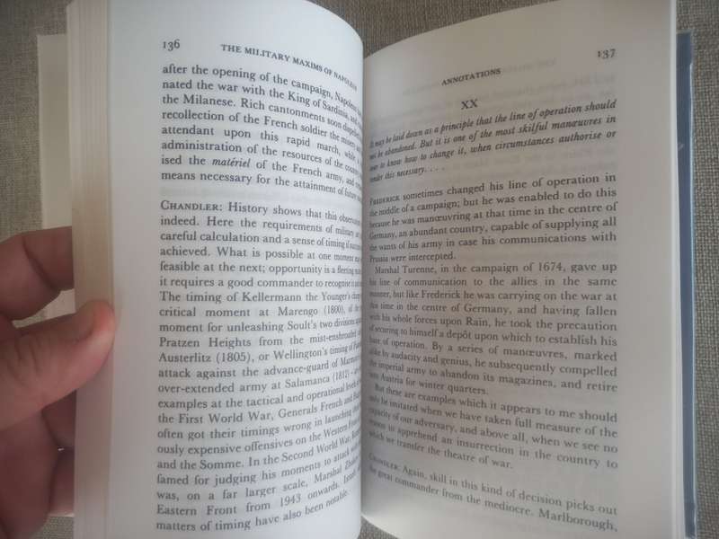 Napoleon's Military Maxims - David Chandler