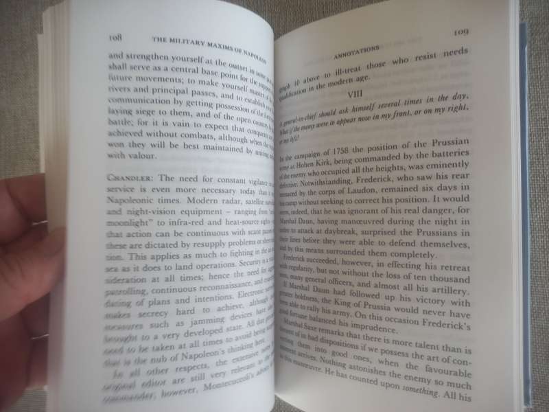 Napoleon's Military Maxims - David Chandler
