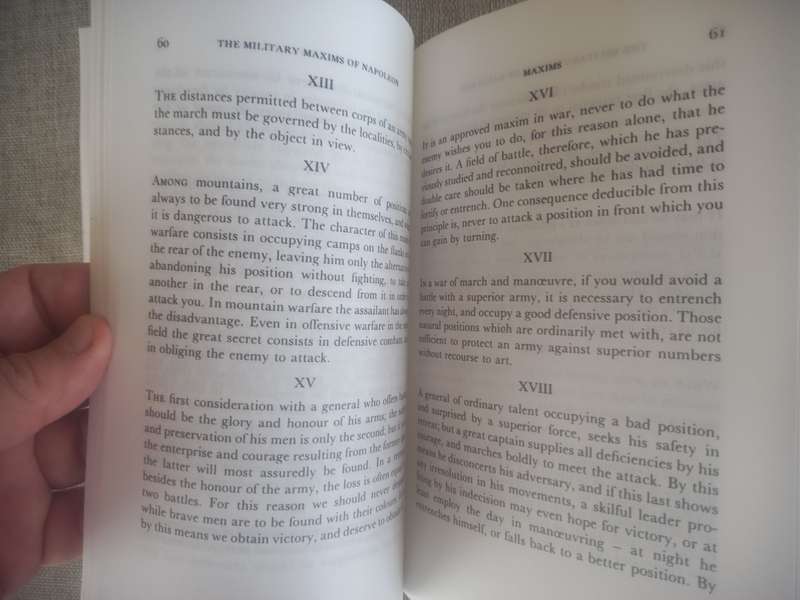 Napoleon's Military Maxims - David Chandler