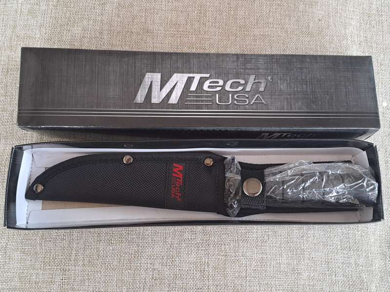 MTECH USA MT-575 Fixed Blade Knife 10.5-Inch (26.5 cm) Overall Length