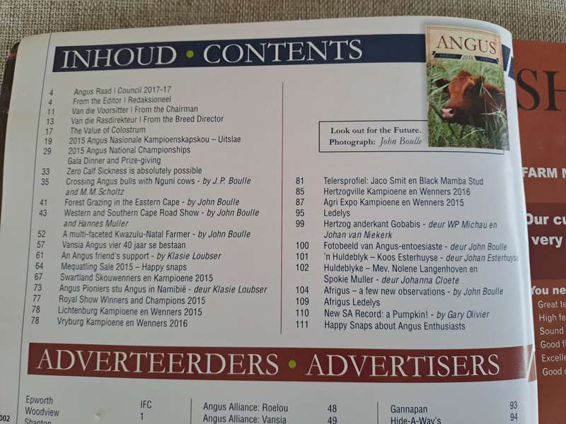 Angus 2016 Journal