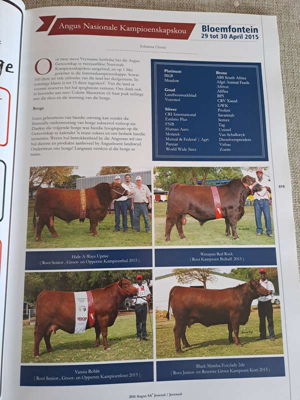 Angus 2016 Journal