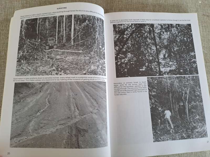 Earth Roads: A Practical Manual for the provision of access for agricultural and forestry projects