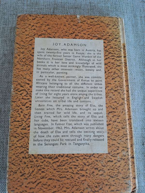 Born Free: A Lioness of Two Worlds - Joy Adamson