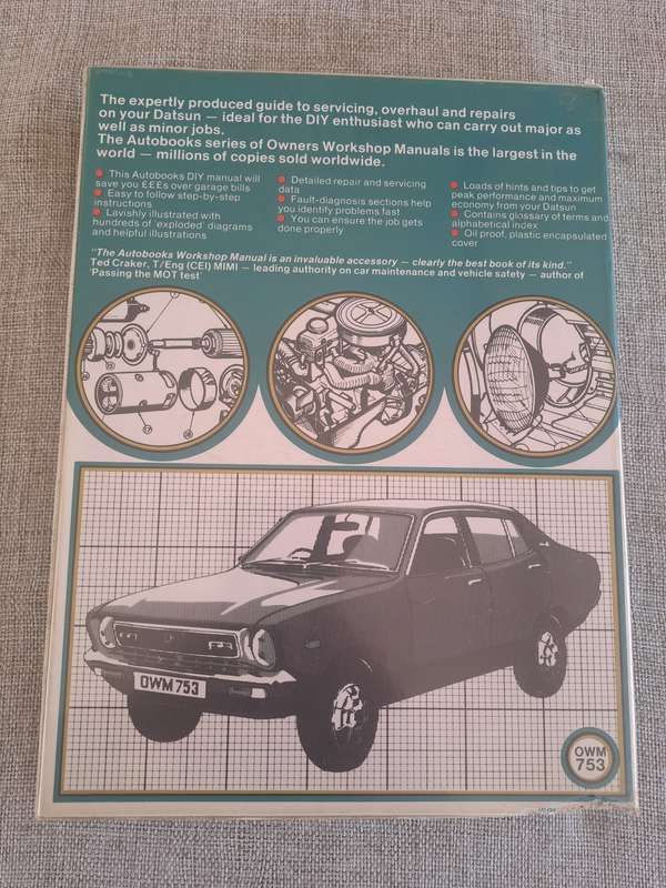 Datsun 1000, 1200, 120Y 1968-1978 Owners Workshop Manual - Autobooks
