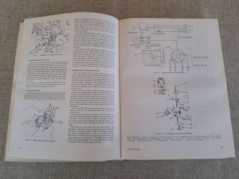 Datsun 1000, 1200, 120Y 1968-1978 Owners Workshop Manual - Autobooks