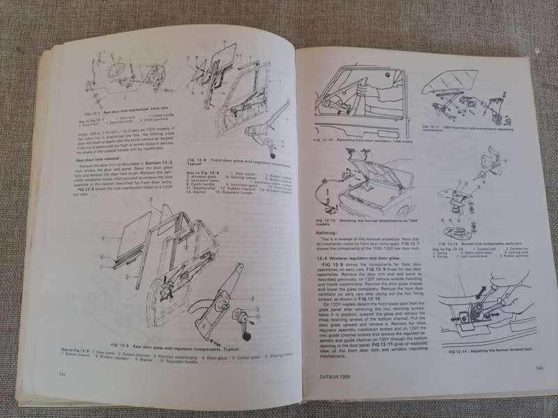 Datsun 1000, 1200, 120Y 1968-1978 Owners Workshop Manual - Autobooks