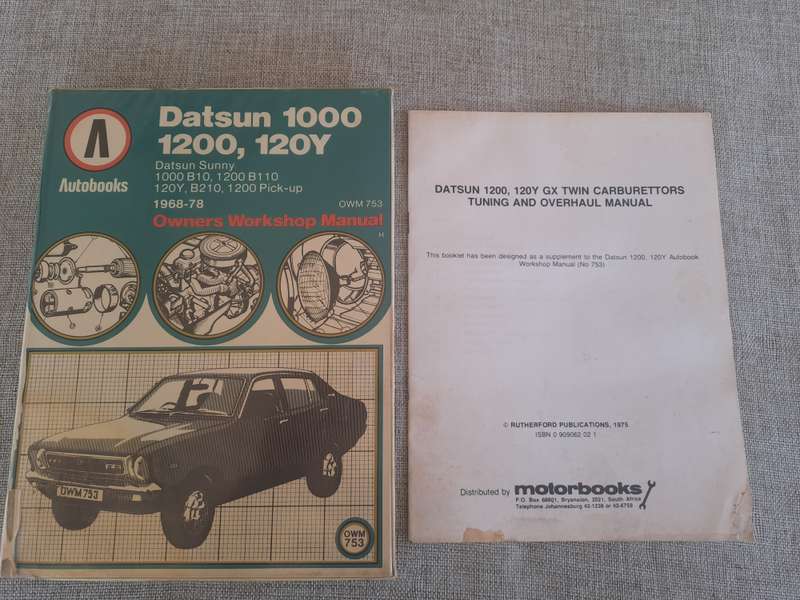 Datsun 1000, 1200, 120Y 1968-1978 Owners Workshop Manual - Autobooks