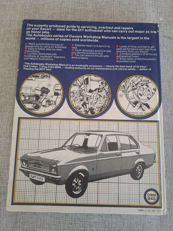 Ford Escort 1975-80 Owners Workshop Manual - Autobooks