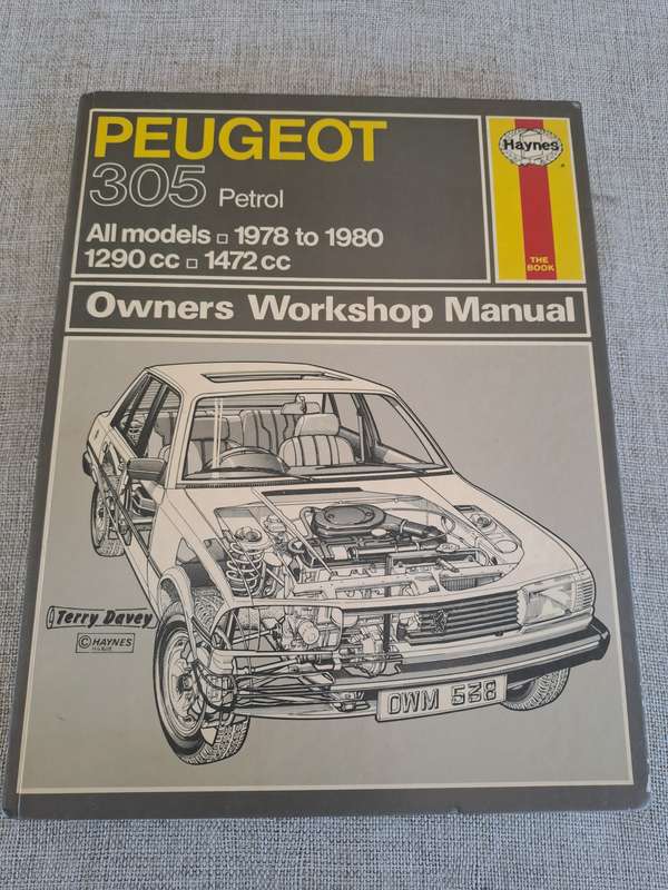 Peugeot 305 Petrol 1978-1980 Owners Workshop Manual - Haynes