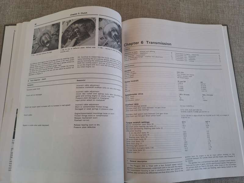 Peugeot 305 Petrol 1978-1980 Owners Workshop Manual - Haynes