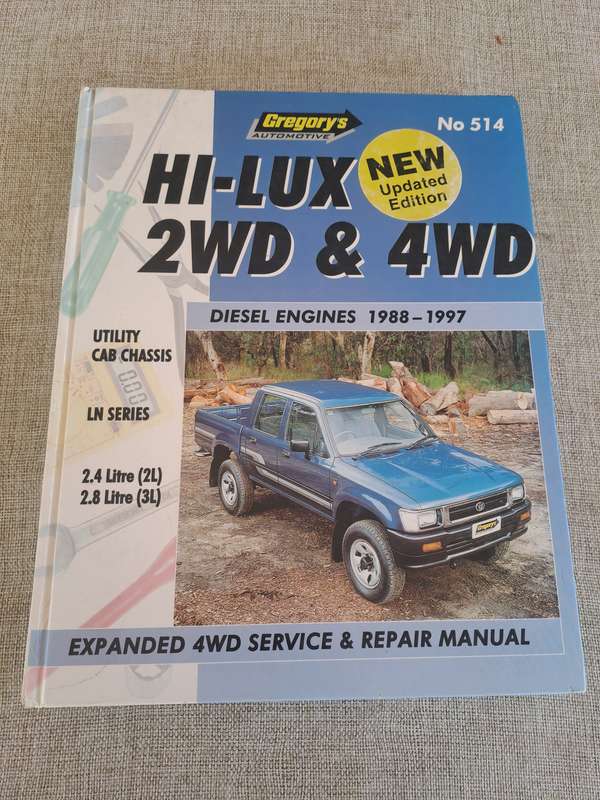 HI-LUX 2WD & 4WD Diesel engines 1988-1997 Service & Repair Manual