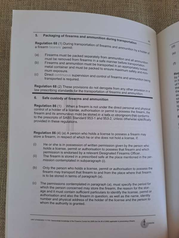 Licence Renewal Learner Guide - Firearms