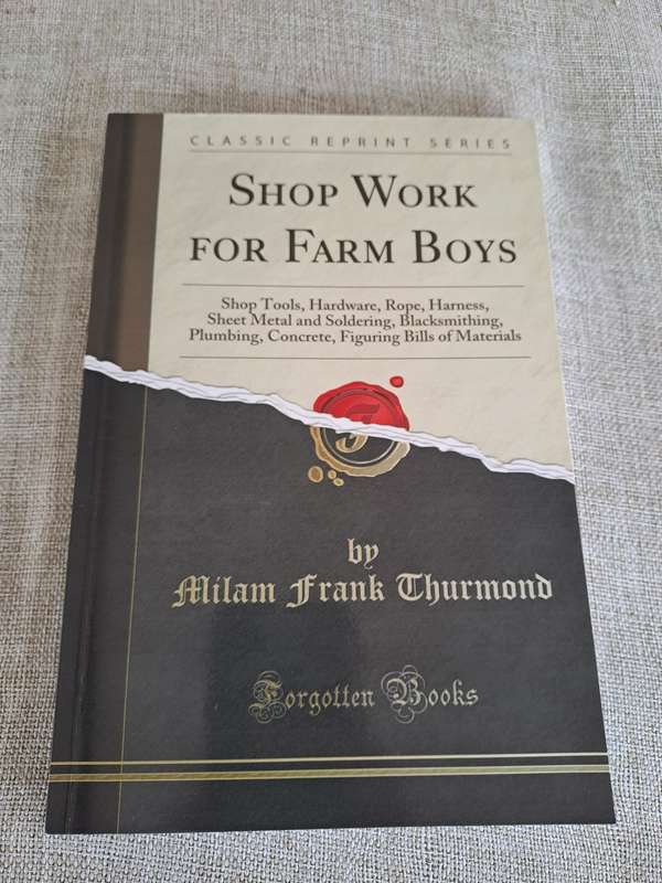 Shop Work for Farm Boys (Classic Reprint) - Milam F. Thurmond