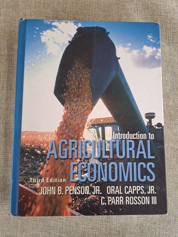 Introduction to Agricultural Economics 3rd Edition