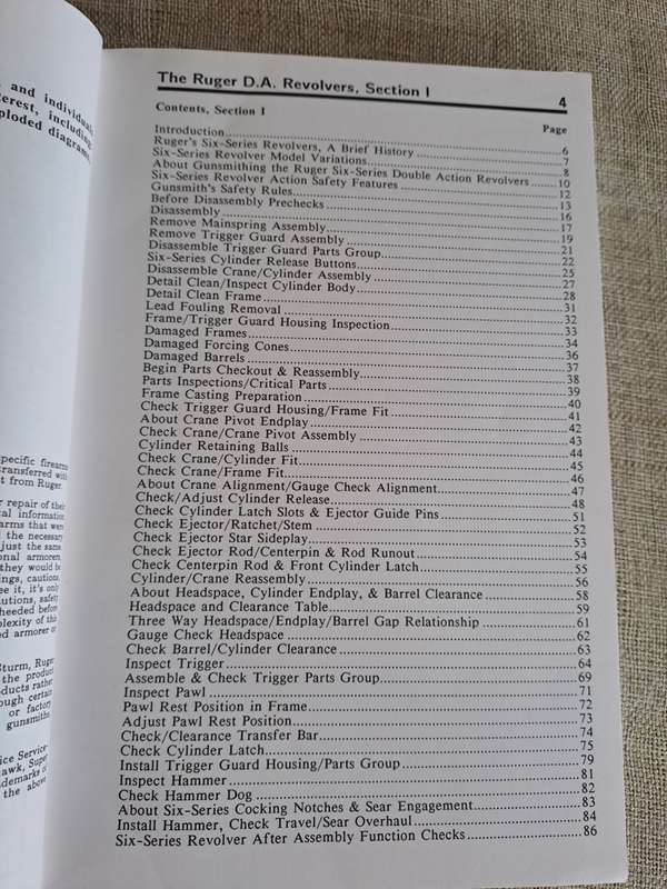 The Ruger Double Action Revolvers: A Shop Manual Vol. 1