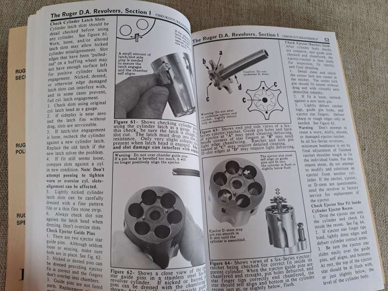 The Ruger Double Action Revolvers: A Shop Manual Vol. 1