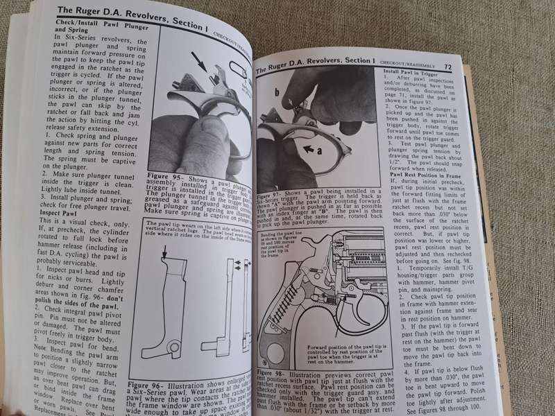 The Ruger Double Action Revolvers: A Shop Manual Vol. 1