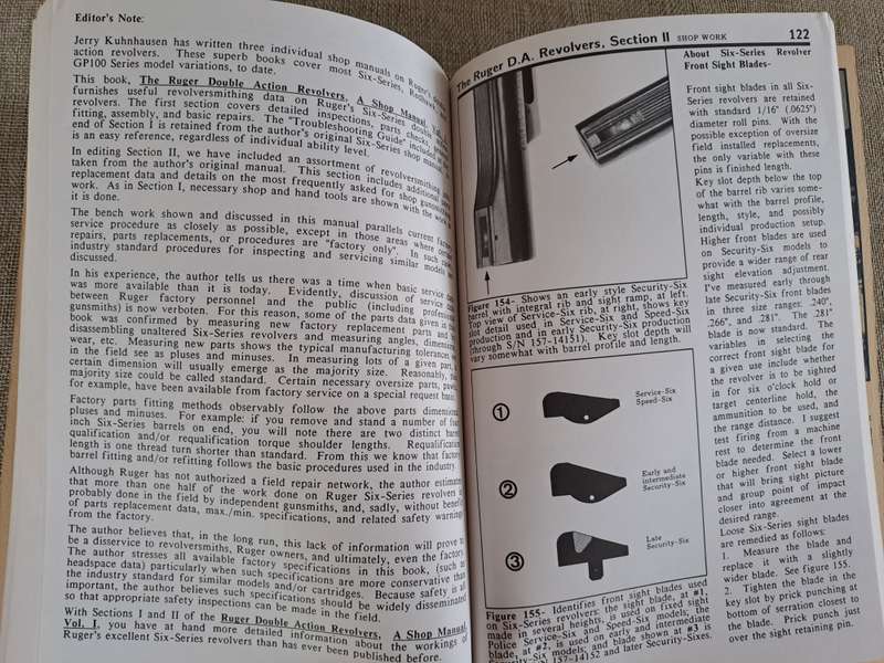 The Ruger Double Action Revolvers: A Shop Manual Vol. 1