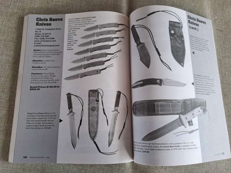 2004 Sporting Knives 3rd Edition - Joe Kertzman