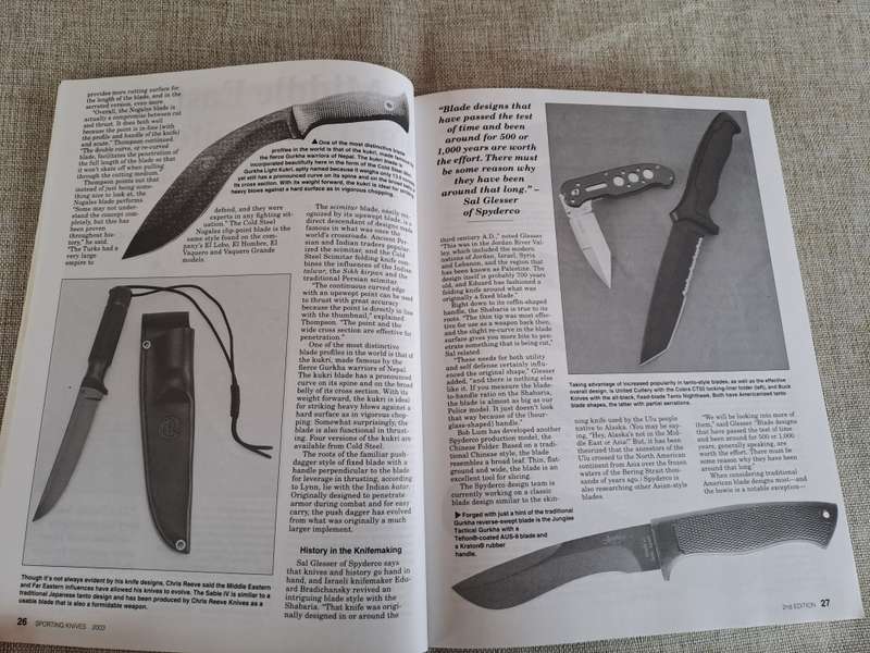2003 Sporting Knives 2nd Edition - Joe Kertzman