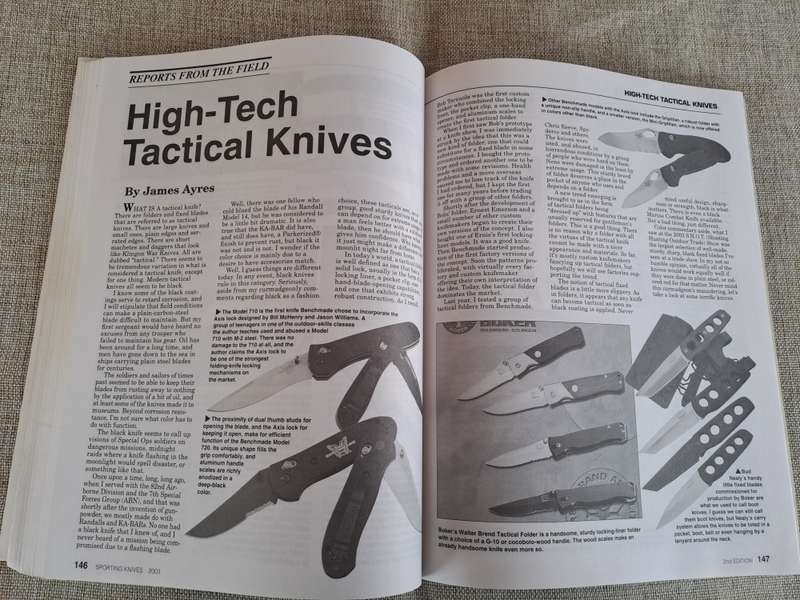 2003 Sporting Knives 2nd Edition - Joe Kertzman