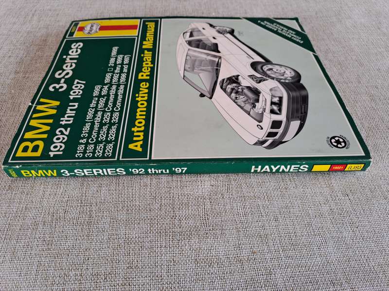 BMW 3-Series 1992-1997 Automotive Repair Manual - Haynes