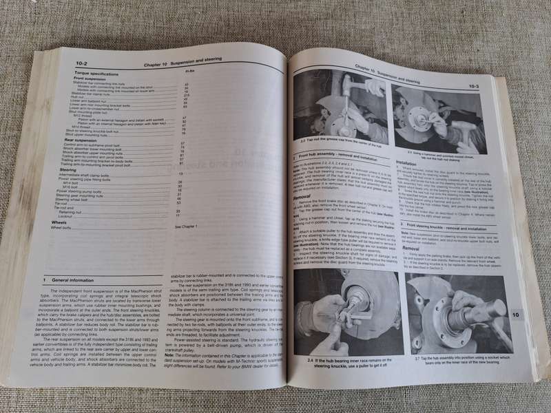 BMW 3-Series 1992-1997 Automotive Repair Manual - Haynes