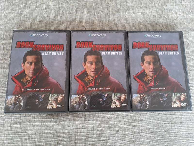 Bear Grylls Born Survivor Box Set 6 DVDs