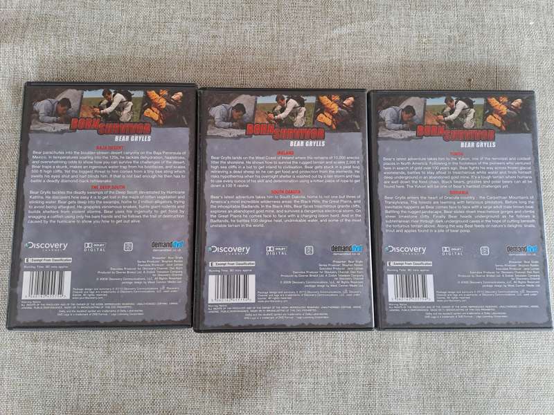 Bear Grylls Born Survivor Box Set 6 DVDs