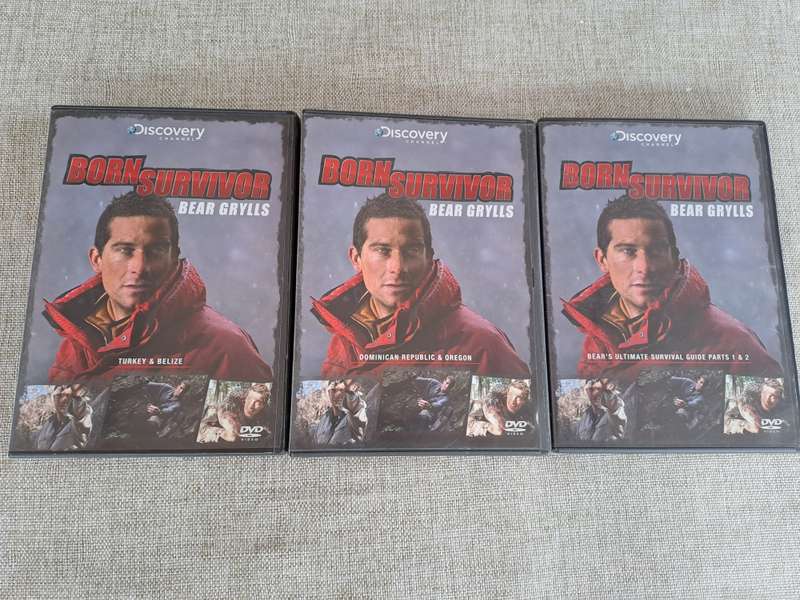 Bear Grylls Born Survivor Box Set 6 DVDs