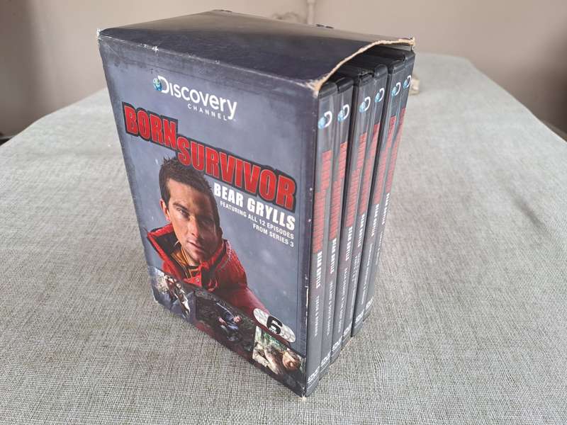Bear Grylls Born Survivor Box Set 6 DVDs