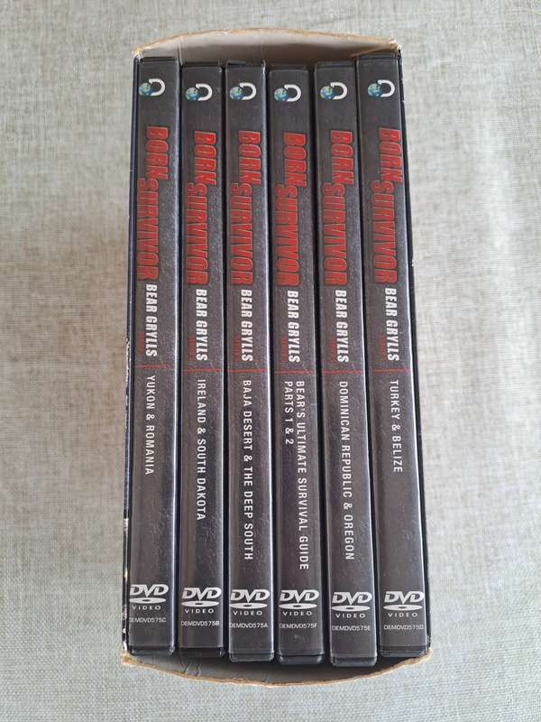 Bear Grylls Born Survivor Box Set 6 DVDs