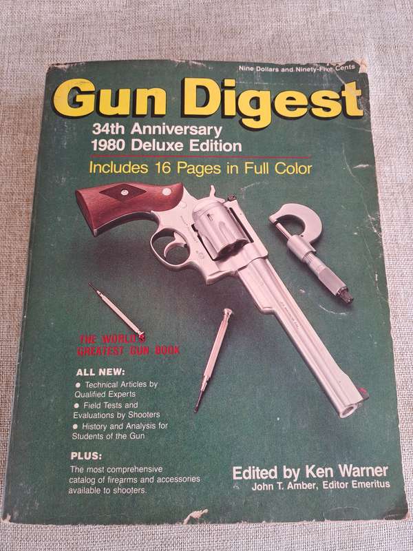 Gun Digest 34th Anniversary 1980 Deluxe Edition