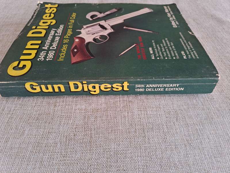 Gun Digest 34th Anniversary 1980 Deluxe Edition