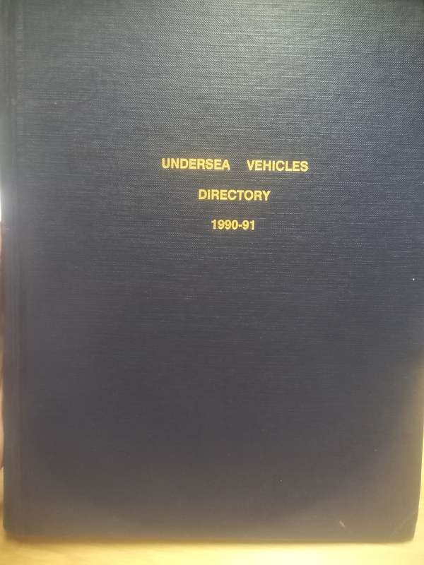 Undersea Vehicles Directory 1990 - 91