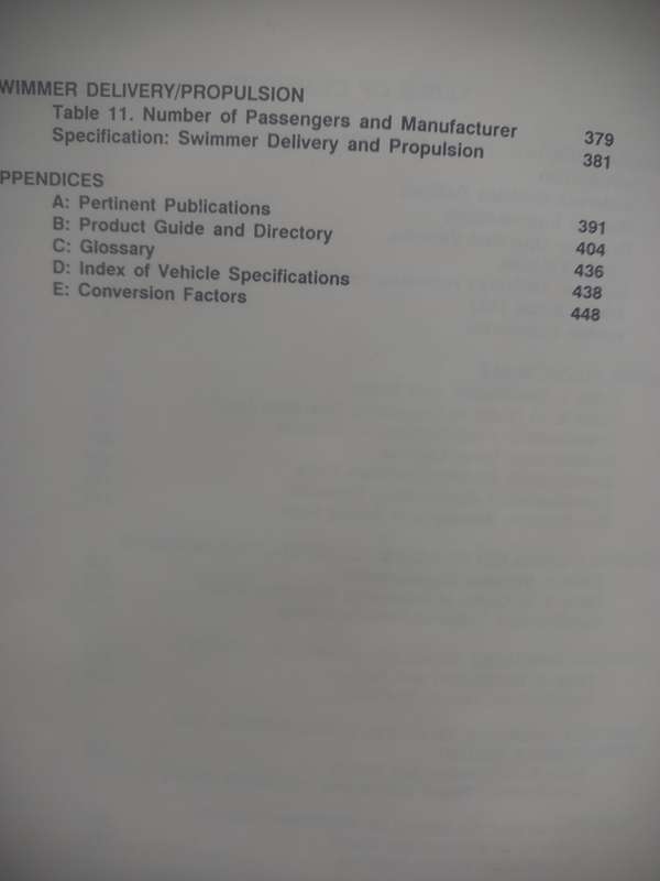 Undersea Vehicles Directory 1990 - 91