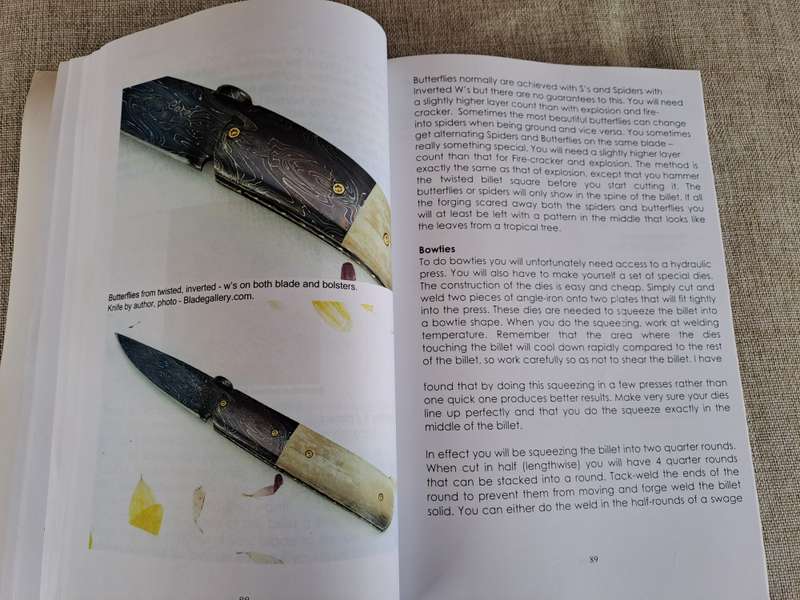 The Art of Forging, Patterning & Coloring Damascus Steel - Carel Smith