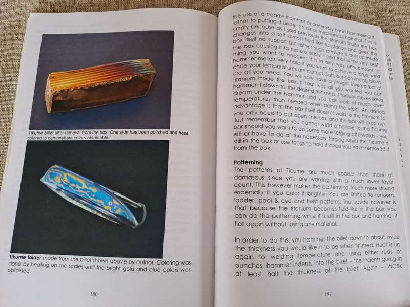 The Art of Forging, Patterning & Coloring Damascus Steel - Carel Smith