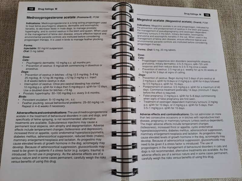 Small Animal Formulary  5th Edition