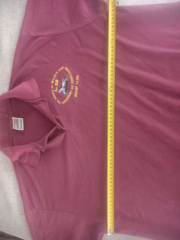 Golf Shirt - The Prince of Wales Own Regiment of Yorkshire - 1st Battalion Rugby Club