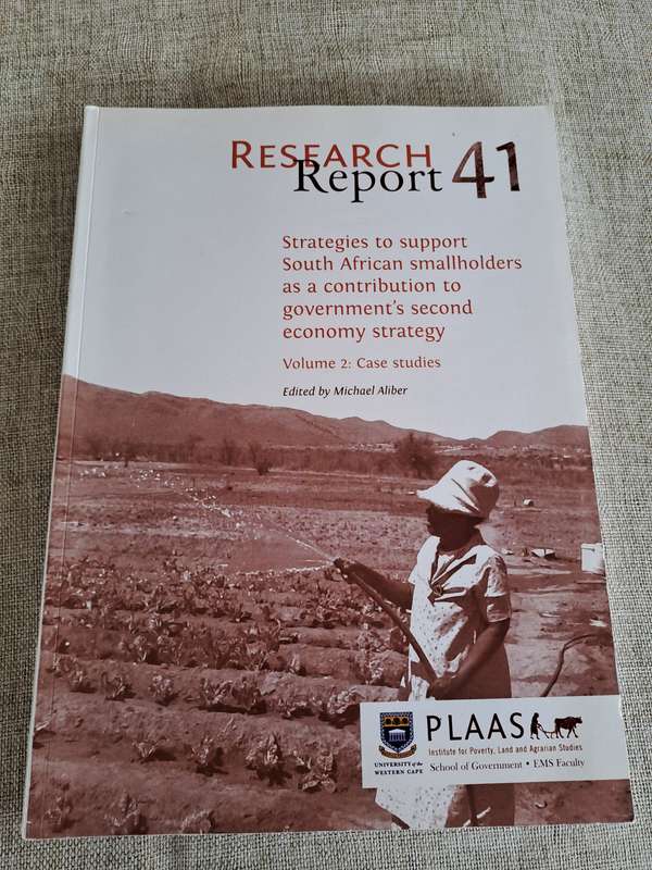 Research Report 41: Strategies to support South African smallholders as a contribution to government