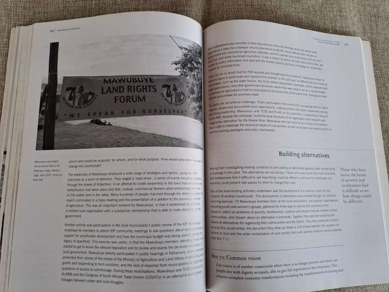 Another countryside? Policy Options for Land and Agrarian Reform in South Africa
