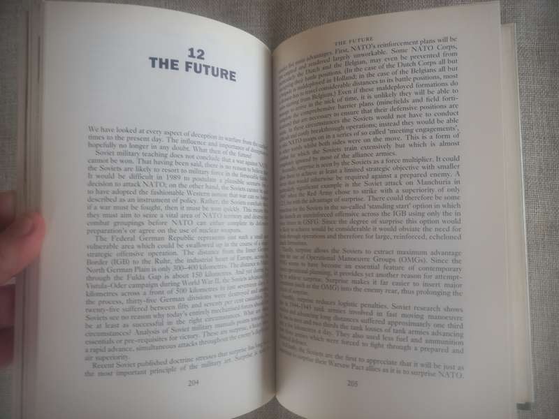 The Art of Deception in Warfare **Signed** - Colonel Michael Dewar