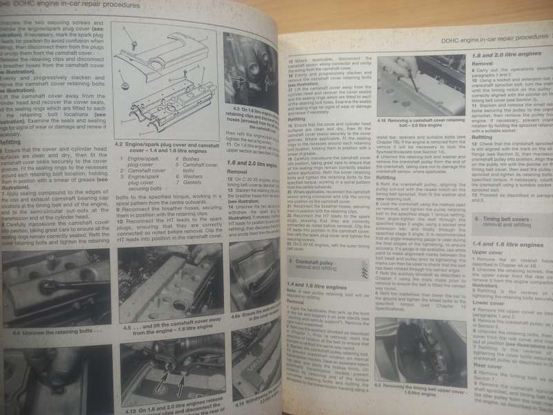 Opel Astra petrol - Oct 91 to Feb 98 - Haynes Service and Repair Manual