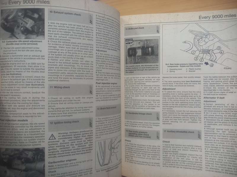 Opel Astra petrol - Oct 91 to Feb 98 - Haynes Service and Repair Manual