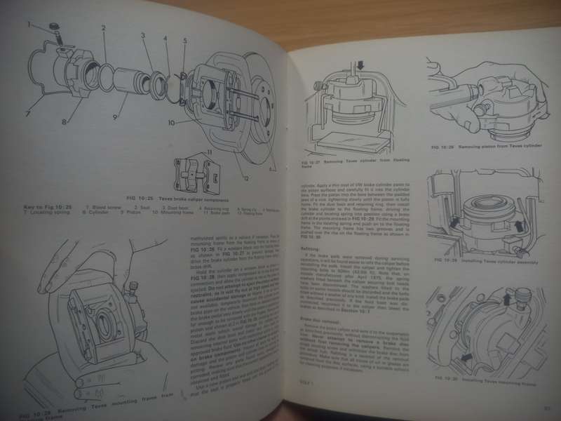 Golf N, L 1100 - Owners Workshop Manual - 1974 to 1976 - Autobook 881