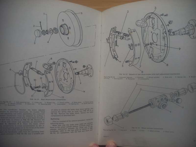Golf N, L 1100 - Owners Workshop Manual - 1974 to 1976 - Autobook 881
