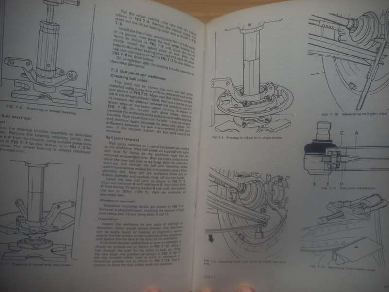 Golf N, L 1100 - Owners Workshop Manual - 1974 to 1976 - Autobook 881