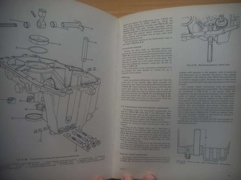 Golf N, L 1100 - Owners Workshop Manual - 1974 to 1976 - Autobook 881